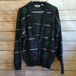 VINTAGE SANTANA LTD CARDIGAN SWEATER
